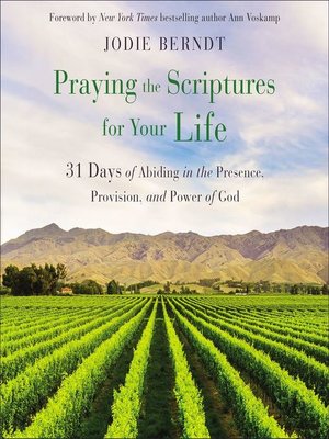 cover image of Praying the Scriptures for Your Life